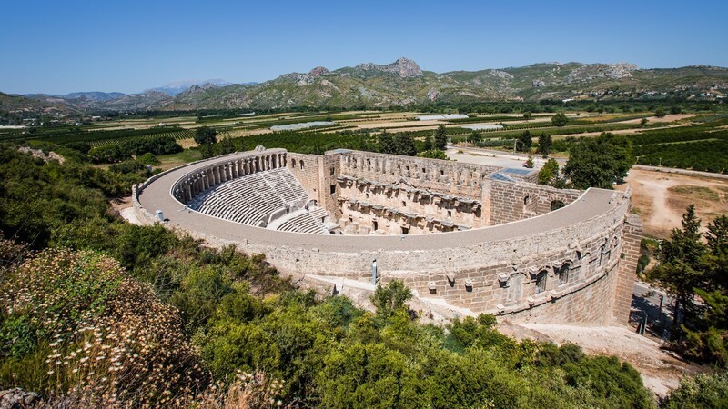 Antalya – Perge, Aspendos et La Cascade de Kursunlu